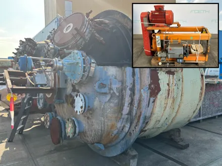 Pfaudler-Werke BE8000 - Glass-lined Reactor Emaillierte Reaktoren – RESALE