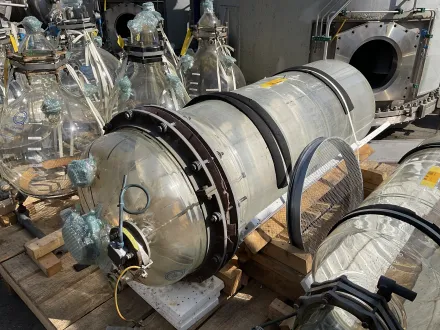 Qvf Glasstechnik 400 Ltr - Vertical tank Vertikale Behälter – RESALE