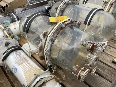 Qvf Glasstechnik 100 Ltr - Vertical tank Vertikale Behälter – RESALE