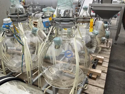 Qvf Glasstechnik Glass reciever 100ltr. - Vertical tank Vertikale Behälter – RESALE