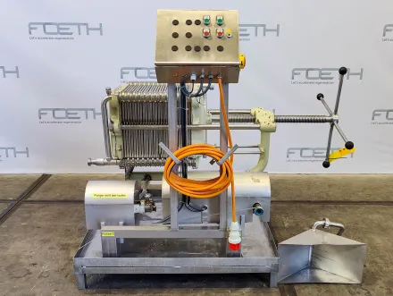 F40.40   Filterpress Filterpressen – RESALE