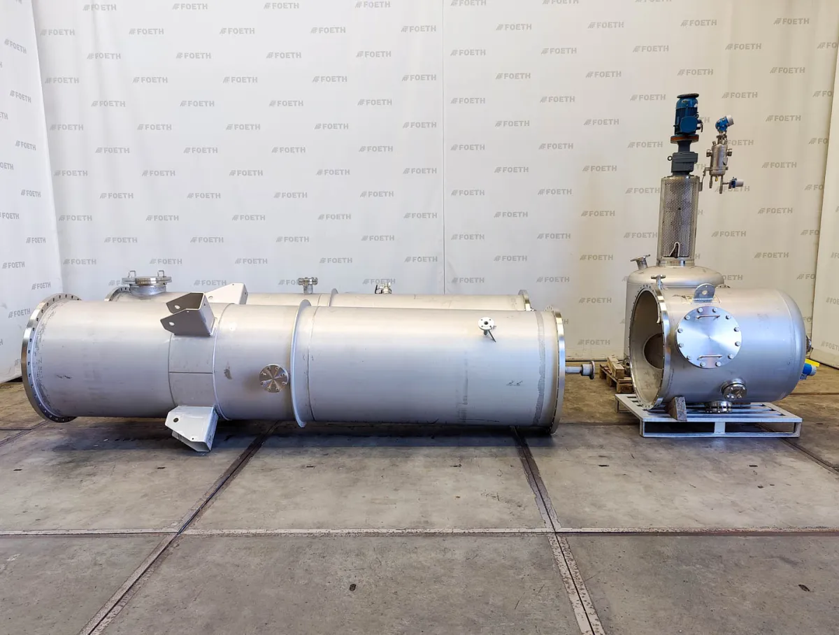 Kuehni Mixer setler column - Extraction Tierfutter