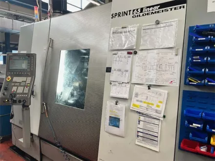 Dmg Gildemeister SPRINT 65 linear Horizontale CNC Gegenspindel-Drehmaschine – RESALE