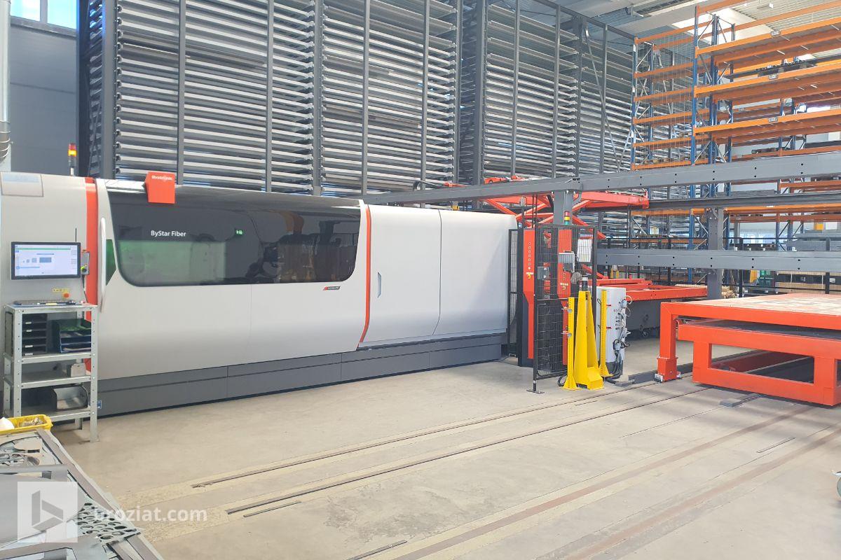 Bystronic ByStar Fiber 4020 + ByTrans CNC-Lasermaschine
