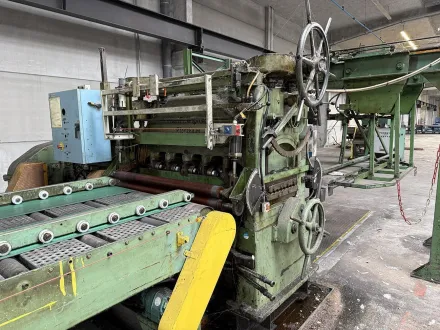 Ungerer 1800 x 5 mm Coiler-Glättermaschinen – RESALE