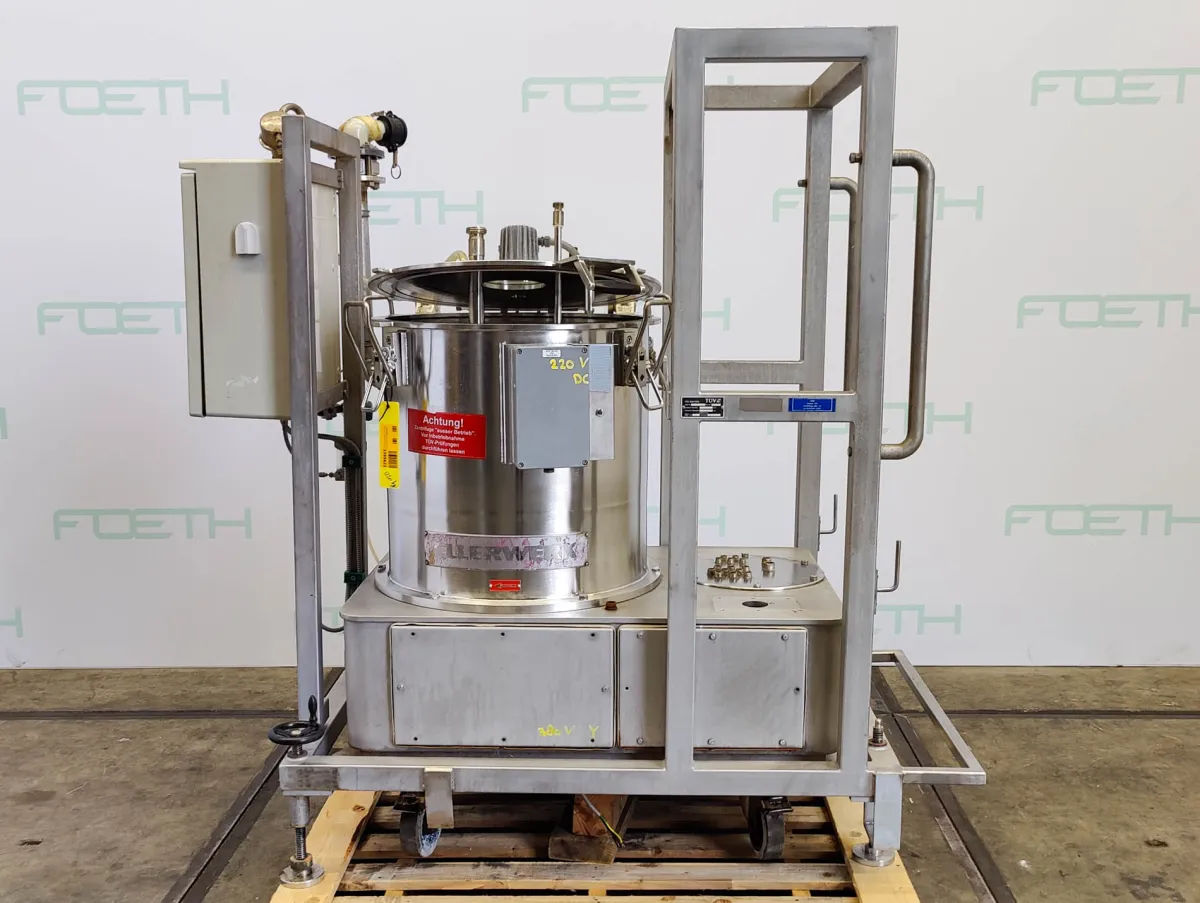 Ellerwerk 931 L-D - Basket centrifuge Lebensmittelzusätze