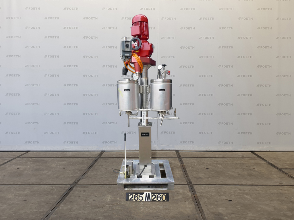 Kinematica POLYTRON ( 2 x 5 L) - Stirring vessel Tierfutter