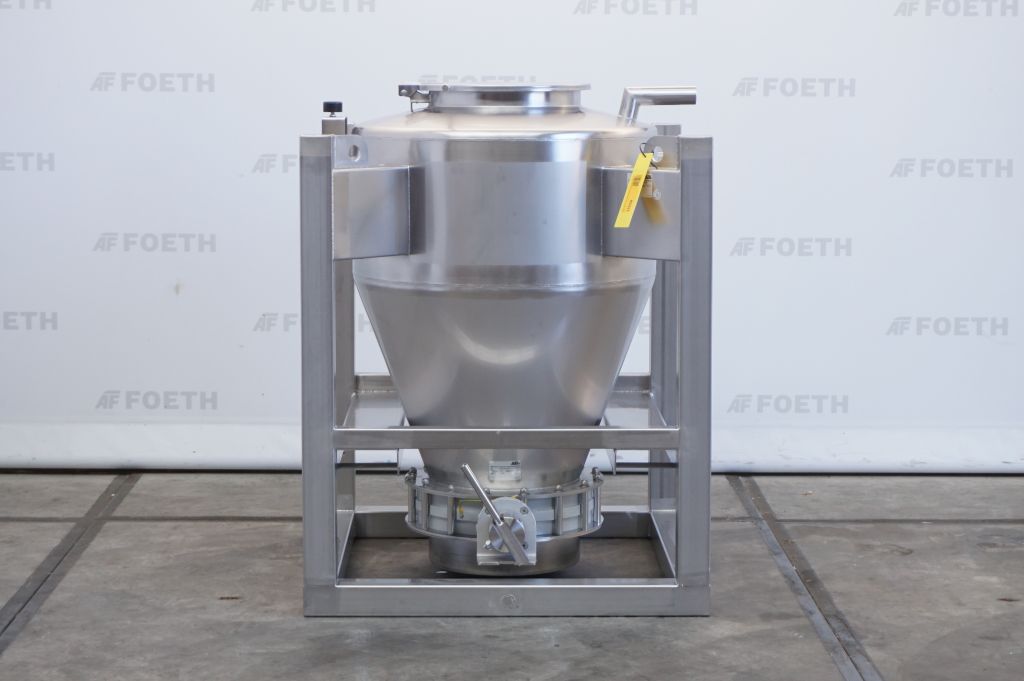 AZO D800xD400x1300H Batchtainer - Silo Gummi