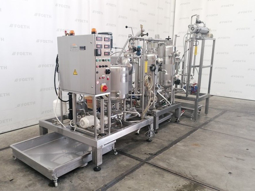 Vomatec Skid Unit Pilot - Processing vessel Generic medicines