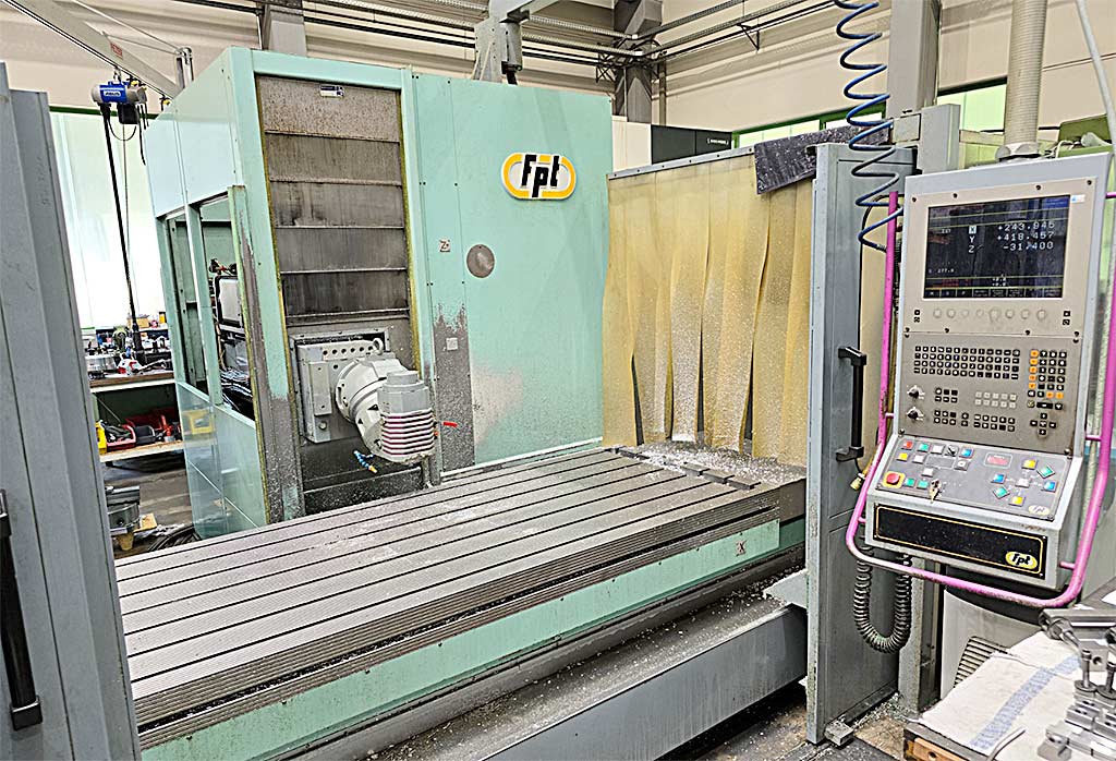 FPT Spacio 20L CNC Fahrständer-Fräsmaschine