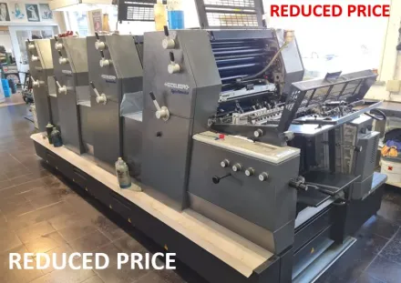 Heidelberg GTO 52-4-P3 Offsetdruckmaschine – RESALE