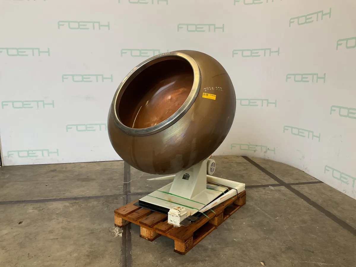Walter Brucks Model XI — Copper - Coating pan Dragierkessel