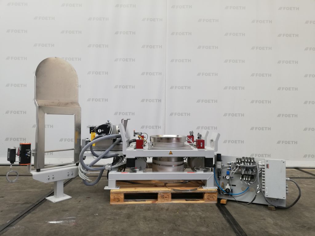 AZO Emptying system Batchtainer - Powder filler Gewürze