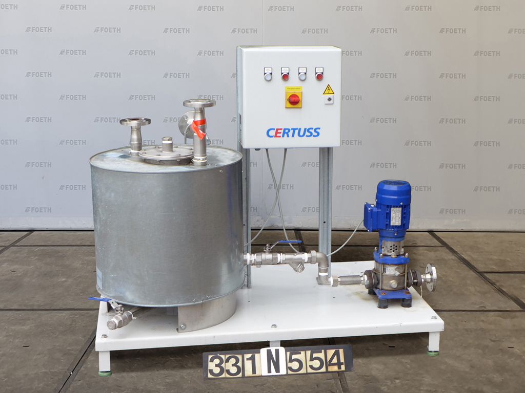 Certuss Centrifugal pump with vessel - Centrifugal Pump Kreiselpumpen