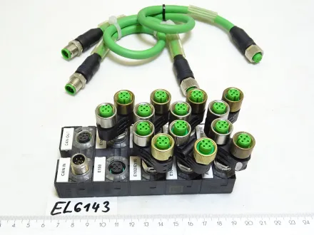 Murr Elektronik Erweiterungsmodul Cube67 DIO16E, mit Zubehör – RESALE