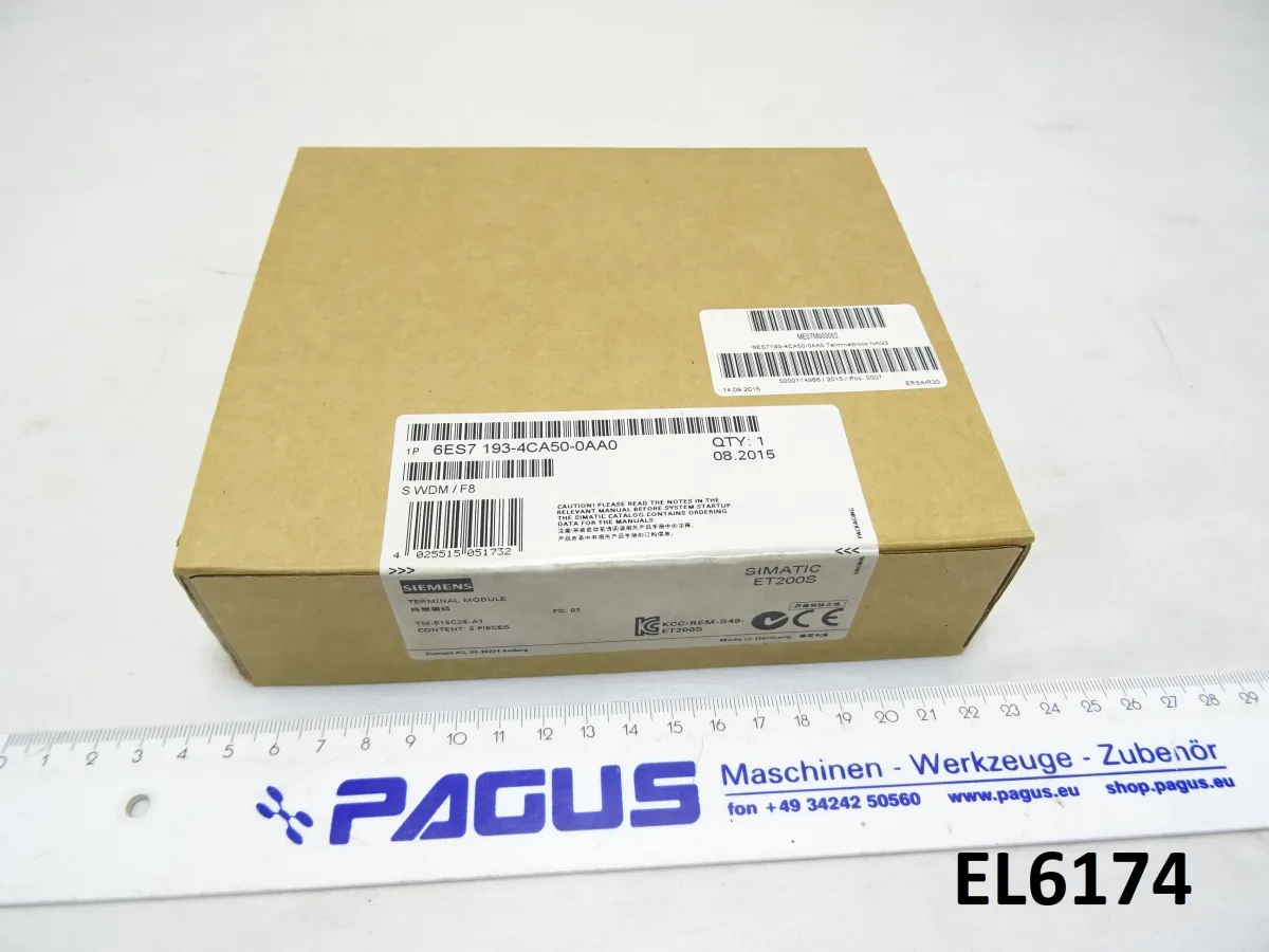 Siemens Elektronikmodul 6ES7193-4CA50-0AA0, 5 Stück