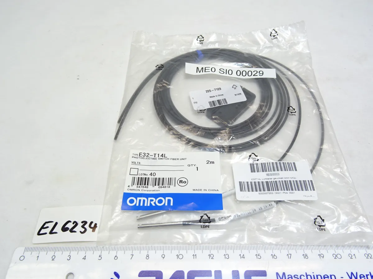 Fotoelektrischer Lichtleitersensor E32-T14L
