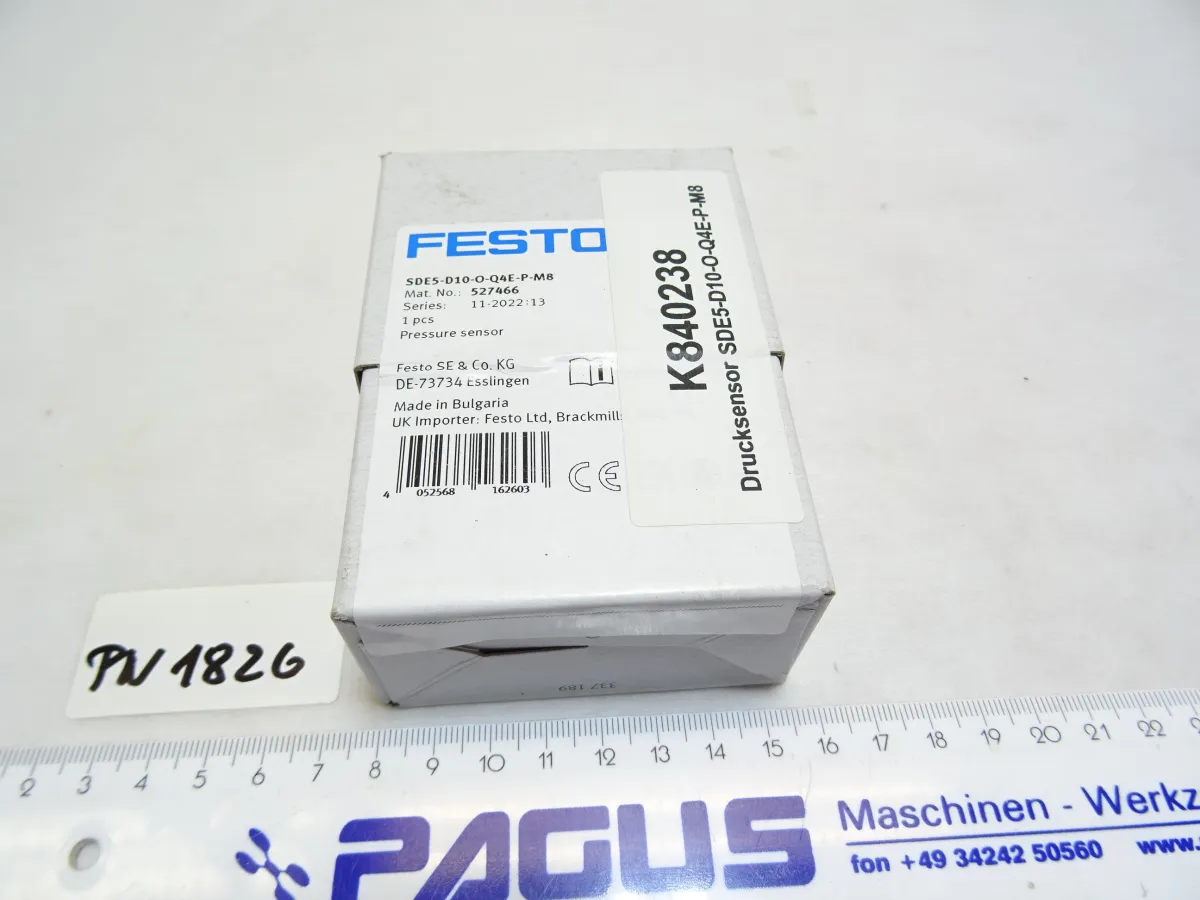 Festo Drucksensor SDE5-D10-O-Q4E-P-M8