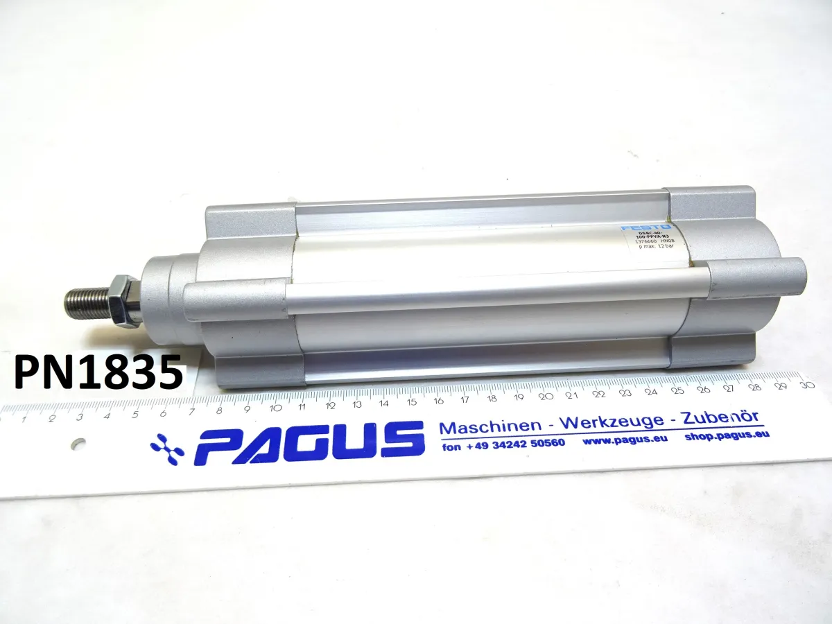 Festo Pneumatikzylinder Hub 100 mm DSBC-40-100-PPVA-N3