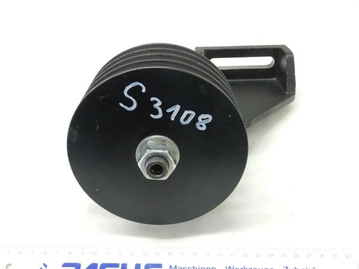 Keilriemenscheibe Ø 132 mm, 4 Rillen, Spannrolle