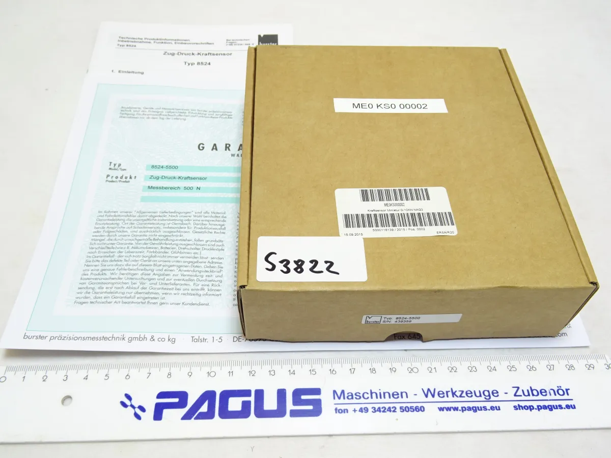 Zug-Druck-Kraftsensor Typ 8524-5500