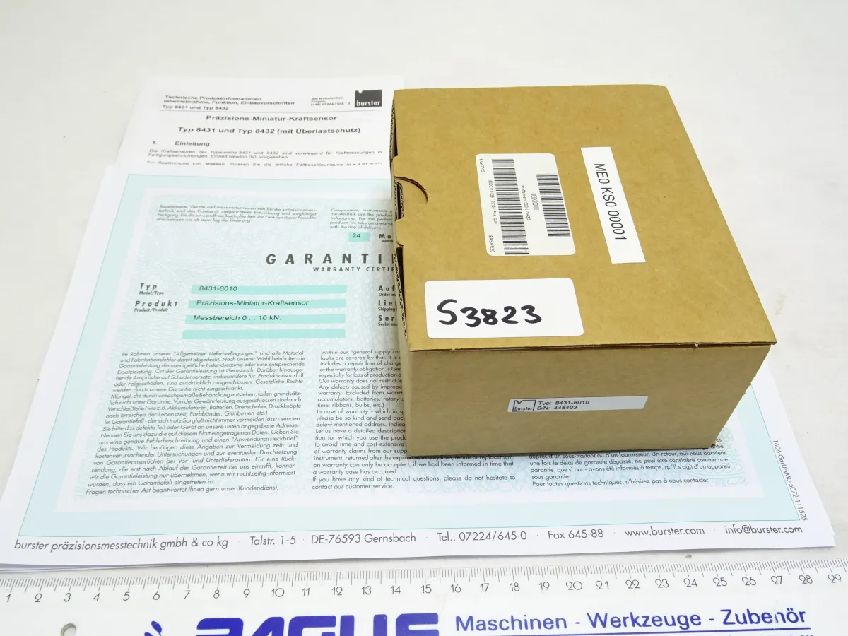 Zug-Druck-Kraftsensor Typ 8431-6010