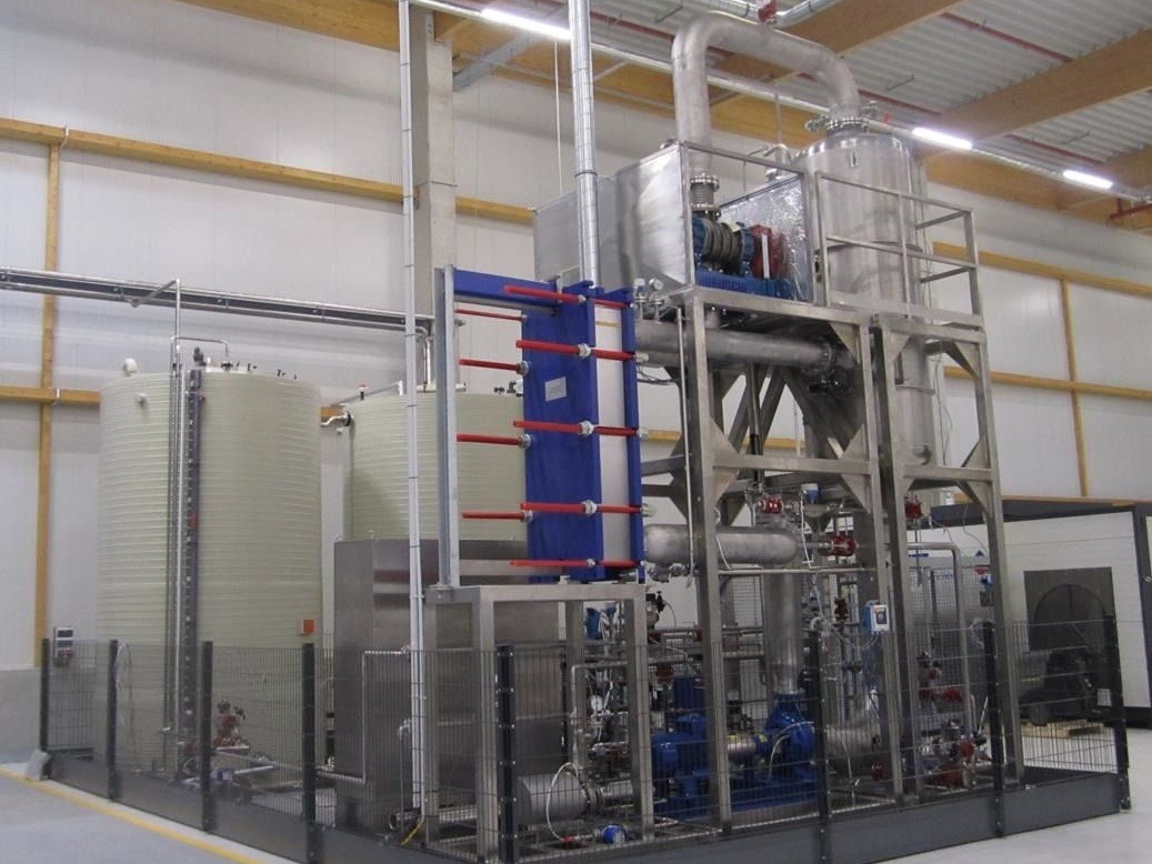 Alfa Laval AlfaFlash - Evaporation Crystallization Plant - MV Lösungsmittel