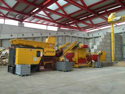 Haas TYRON 1500 E Shredder – RESALE