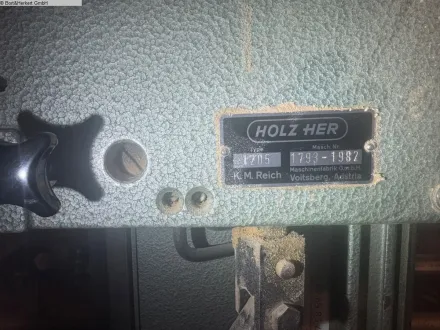 Holz-Her 1205 Vertikale Plattensäge – RESALE