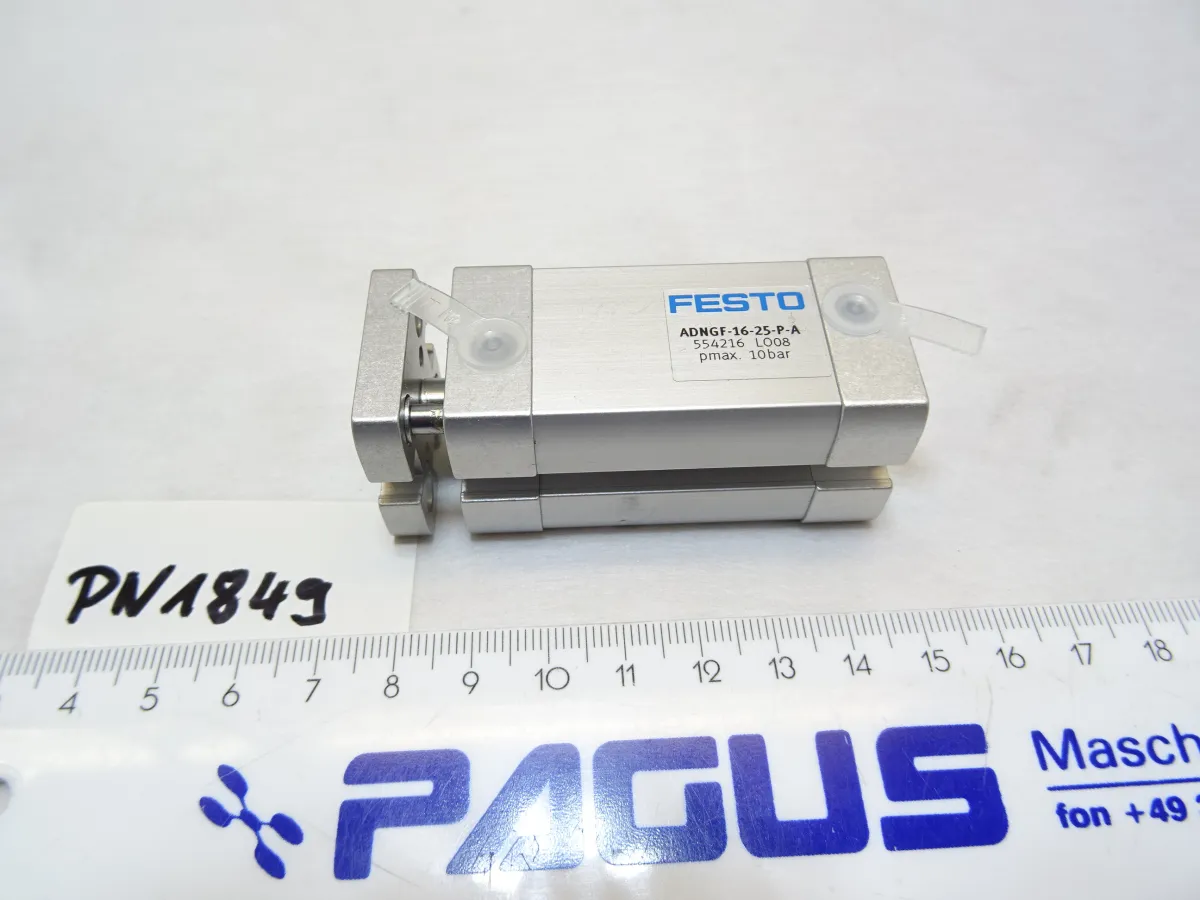 Festo Kompaktzylinder Hub 25 mm ADNGF-16-25-P-A