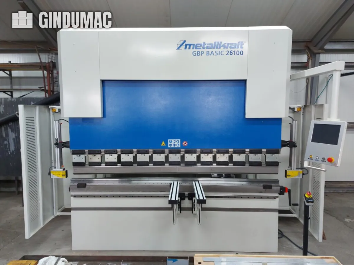 Metallkraft GBP BASIC 26100 Máquina de doblado de rodillos
