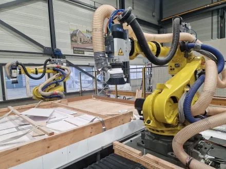 Fanuc Milling Setup Roboter-Bearbeitungszellen – RESALE