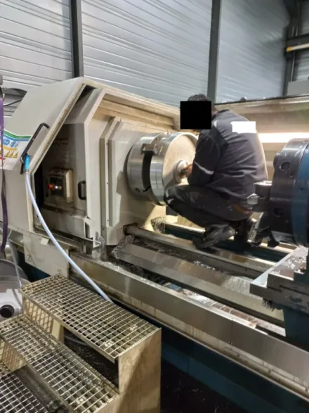 Romi C 1000 x 3000 Drehmaschine - zyklengesteuert – RESALE