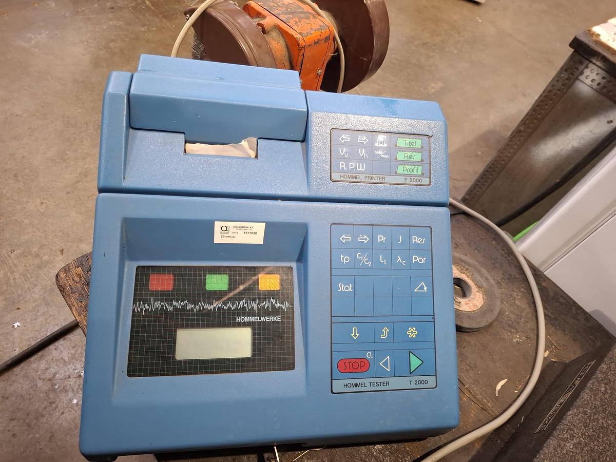 HOMMERWERKE Hommel-Tester T2000 Probador de rugosidad #
