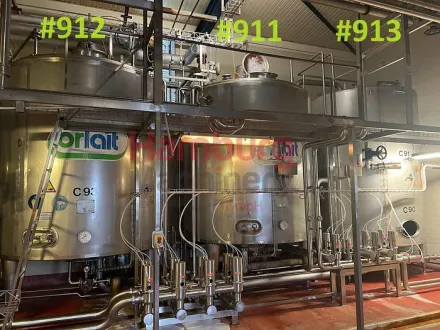 CIP Tank 2x 5.000 ltr Flachbodentanks – RESALE