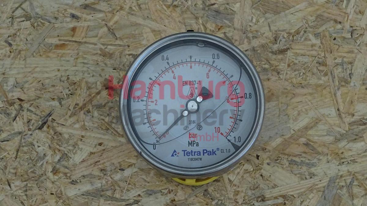 Tetra Pak Pressure Gauge Molkerei Separatoren