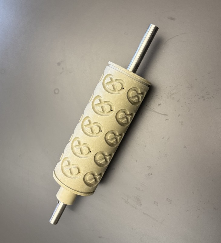 Kalmeijer Brezel Klein 1383-912A Gebäckformwalze