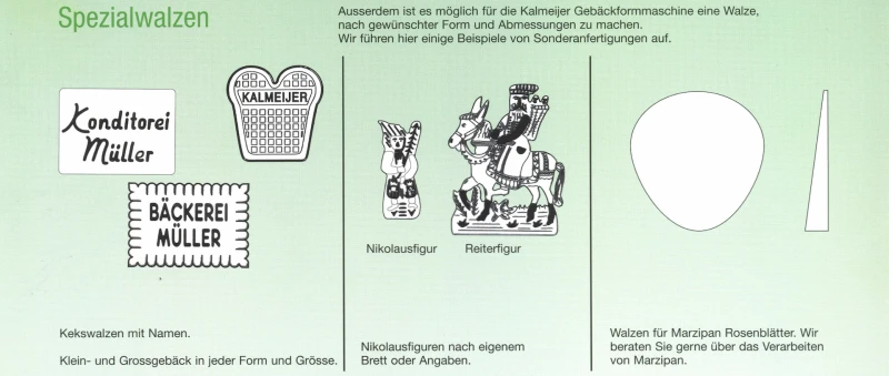 Kalmeijer KGM 250 KGM Gebäckformwalze