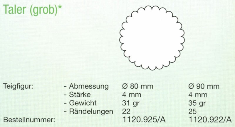 Kalmeijer KGM 250 Standardwalzen