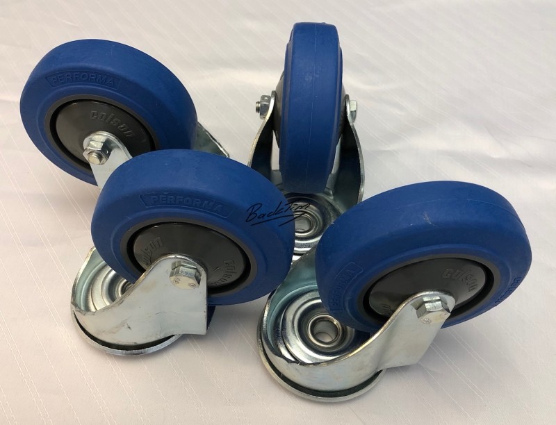 BackTim 100mm Frosterwagenrollen