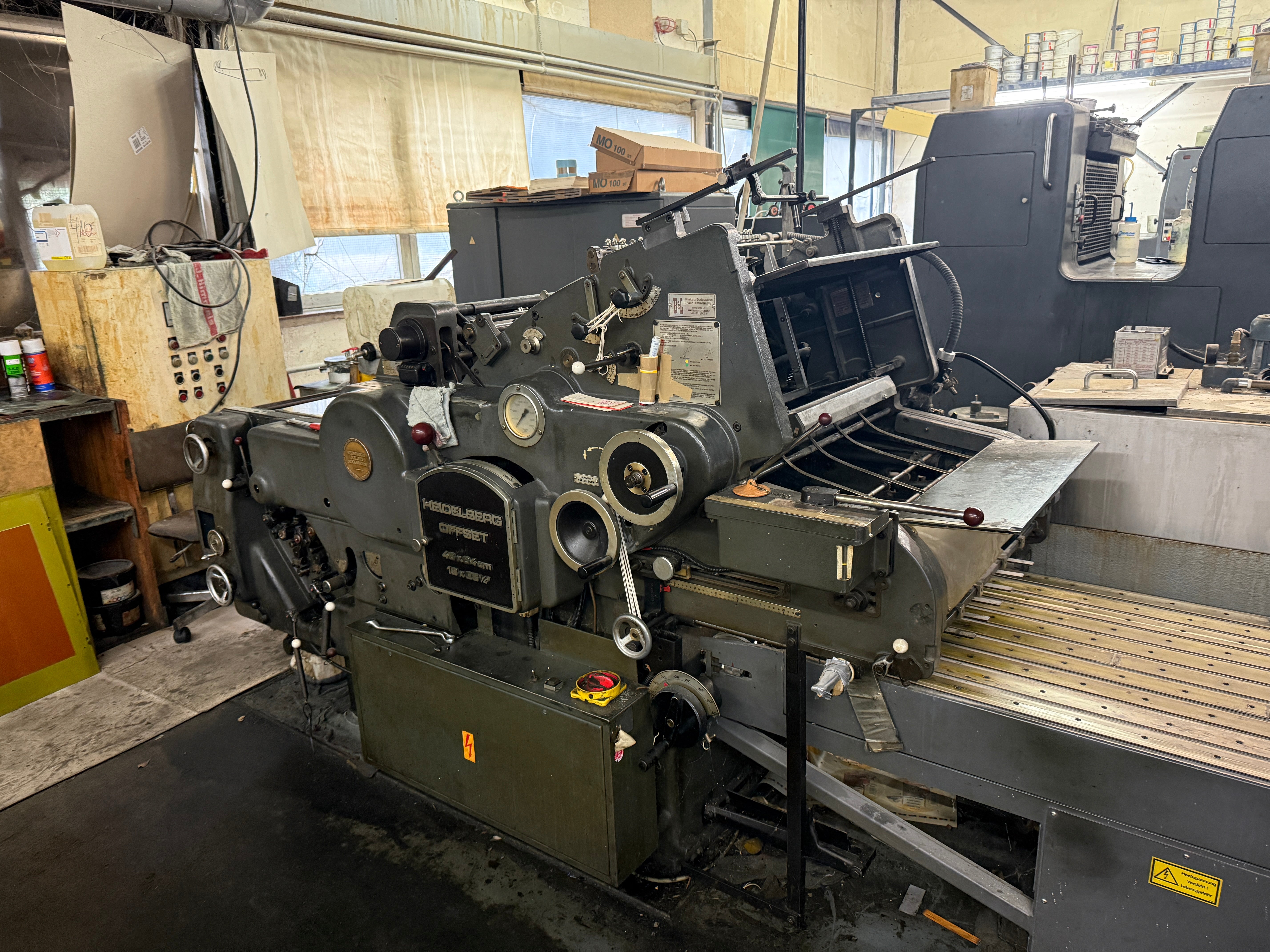 Heidelberg KORD + IST UV Printing Machine – RESALE