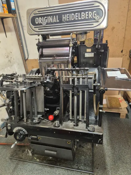 Heidelberg OHT Hotfoil Printing Machine – RESALE