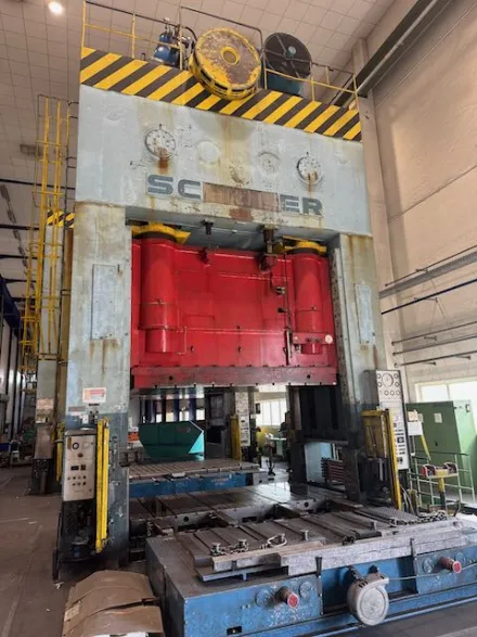 Schuler P4E2Sq 1200/3,5/0,6 Doppelständerpresse – RESALE