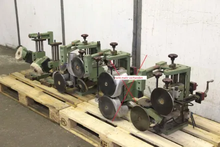 HOMAG BRANDT BRANDT KS 25 Fräsaggregate Schwabbelaggregate 4 Stück ges – RESALE