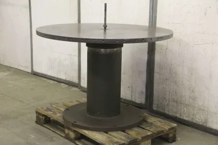 Stahl Ø 1240 mm Aufspannplatte – RESALE