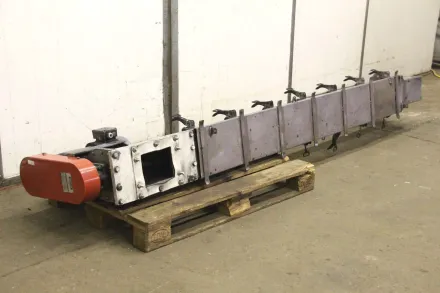 Waeschle DST 150  2960/300/H600 mm Förderschnecke Edelstahl – RESALE