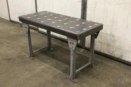 1100/515/H660 mm Ablagetisch mit Röllchenbahn – RESALE