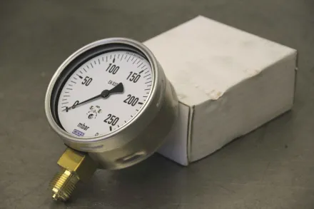 Wika 612.20.100 0 mbar...250 mbar Manometer – RESALE