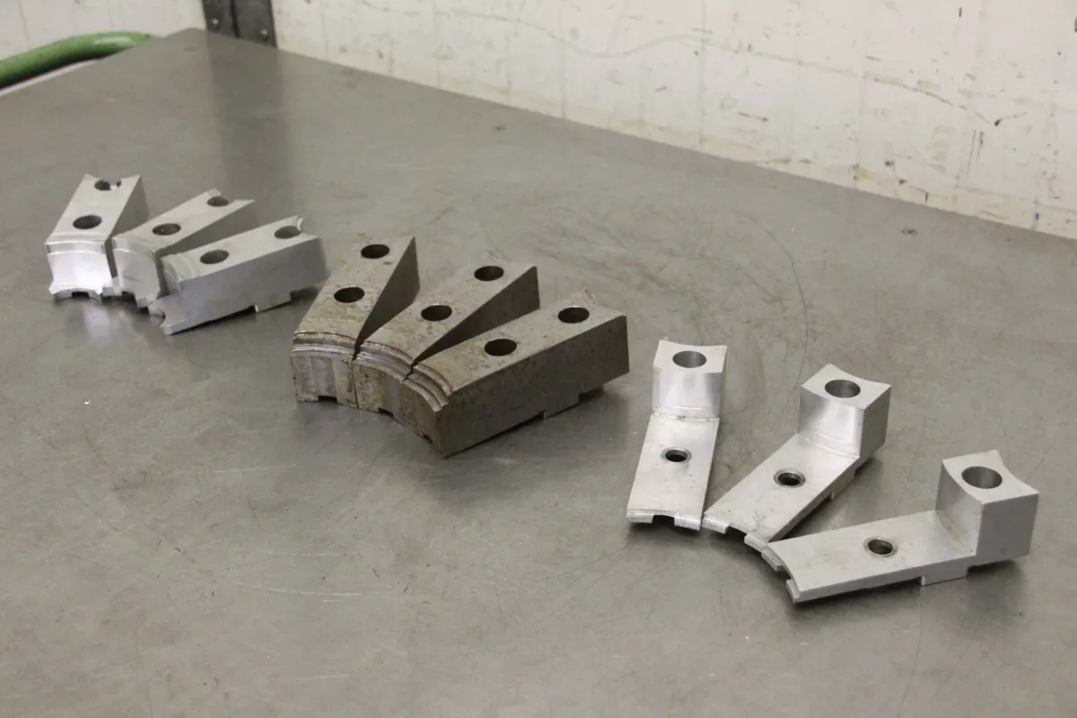 Schunk Lochabstand 54 mm Wechselbacken 3 Satz