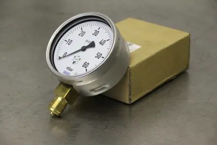 Wika 612.20.100 0 mbar...60 mbar Manometer – RESALE